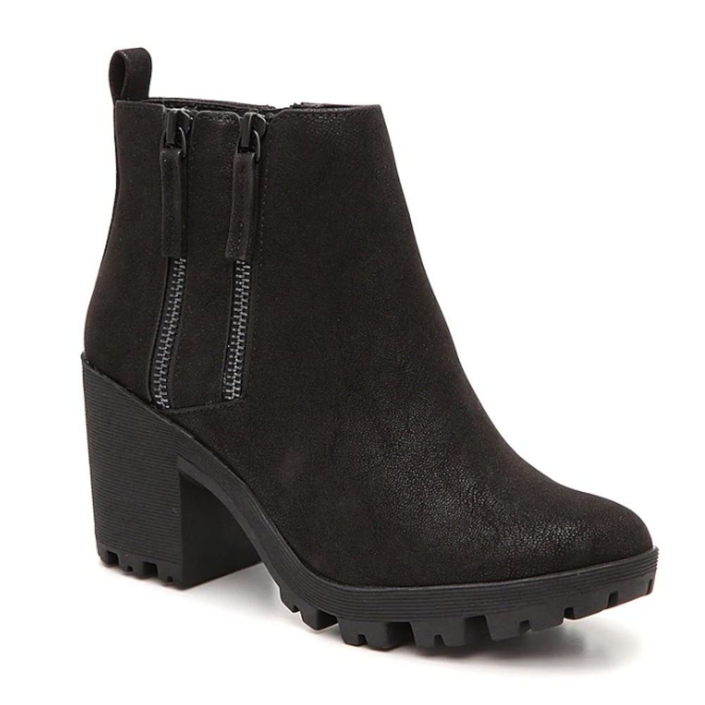 Black ankle boots
